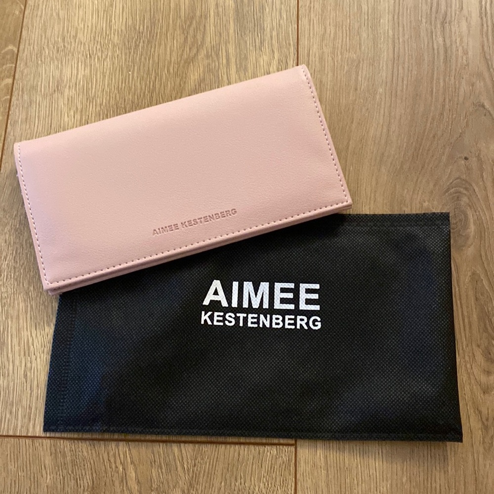 Aimee kestenberg pink clutch